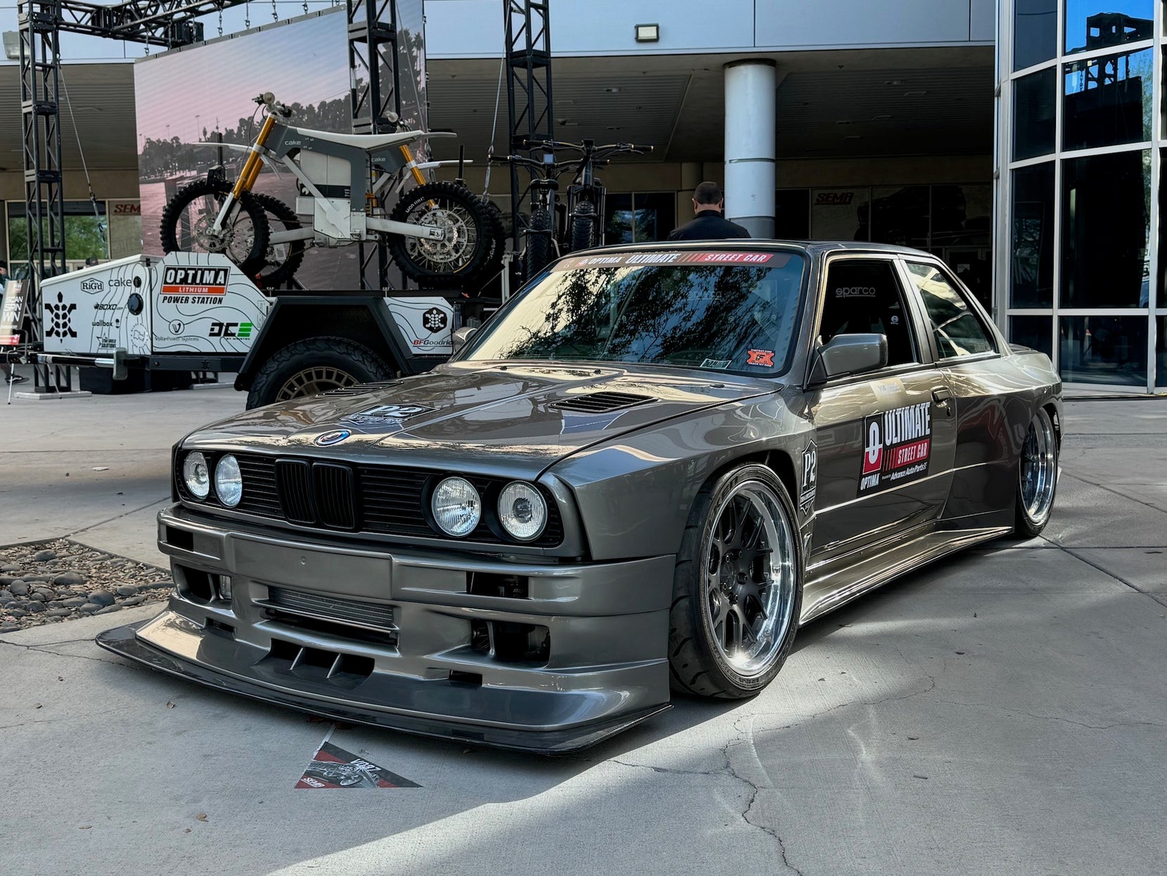 Cody Mullenaux’s P2 Fabrication BMW E30 M3 on Forgeline Forged Three Piece SE3C Wheels