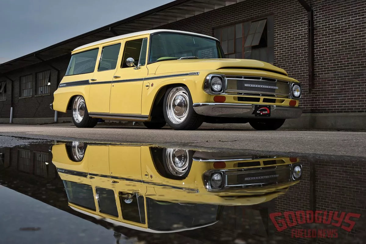 Randy Wilcox's Flat Out Autos-Built 1968 International Travelall on Forgeline Forged Three Piece OE1 Wheels