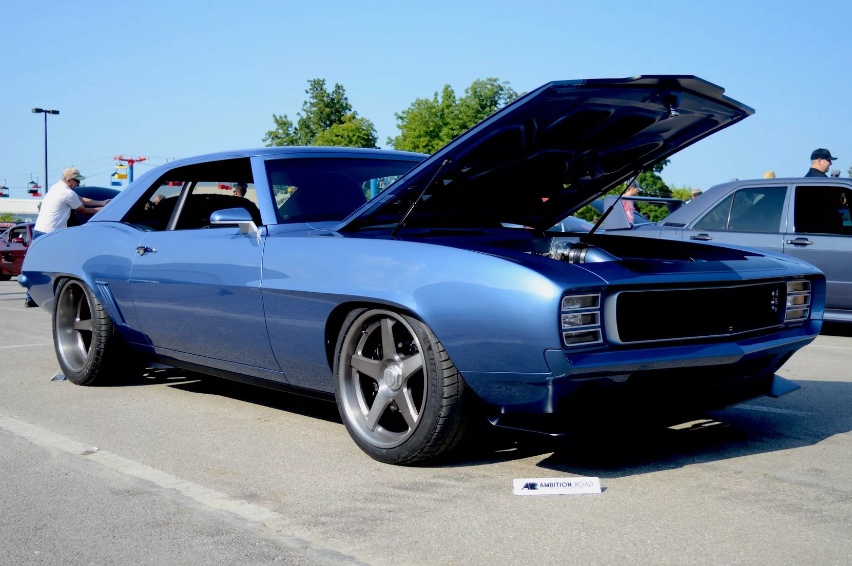 Rodd Kneeland's Ambition Road 1969 Chevrolet Camaro on Forgeline Forged Three Piece CF3C Wheels