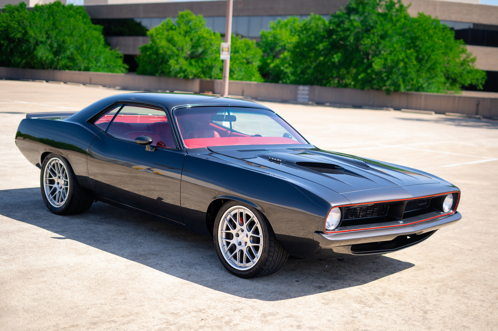 Craig Johnson’s 1970 Plymouth Barracuda on Forgeline Forged Three Piece DE3C Wheels
