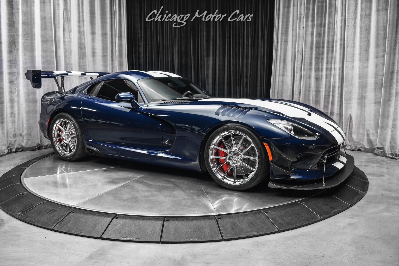 Calvo Motorsports’ CM1800 Twin Turbo Dodge Viper ACR Extreme on Forgeline One Piece Forged Monoblock GS1R-6 Wheels