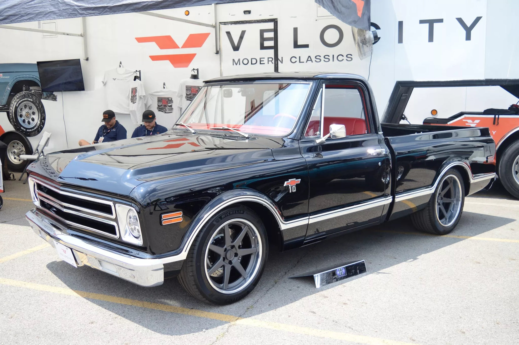 Velocity Restorations 1971 Chevrolet C10 on Forgeline Forged Three Piece CV3C Wheels