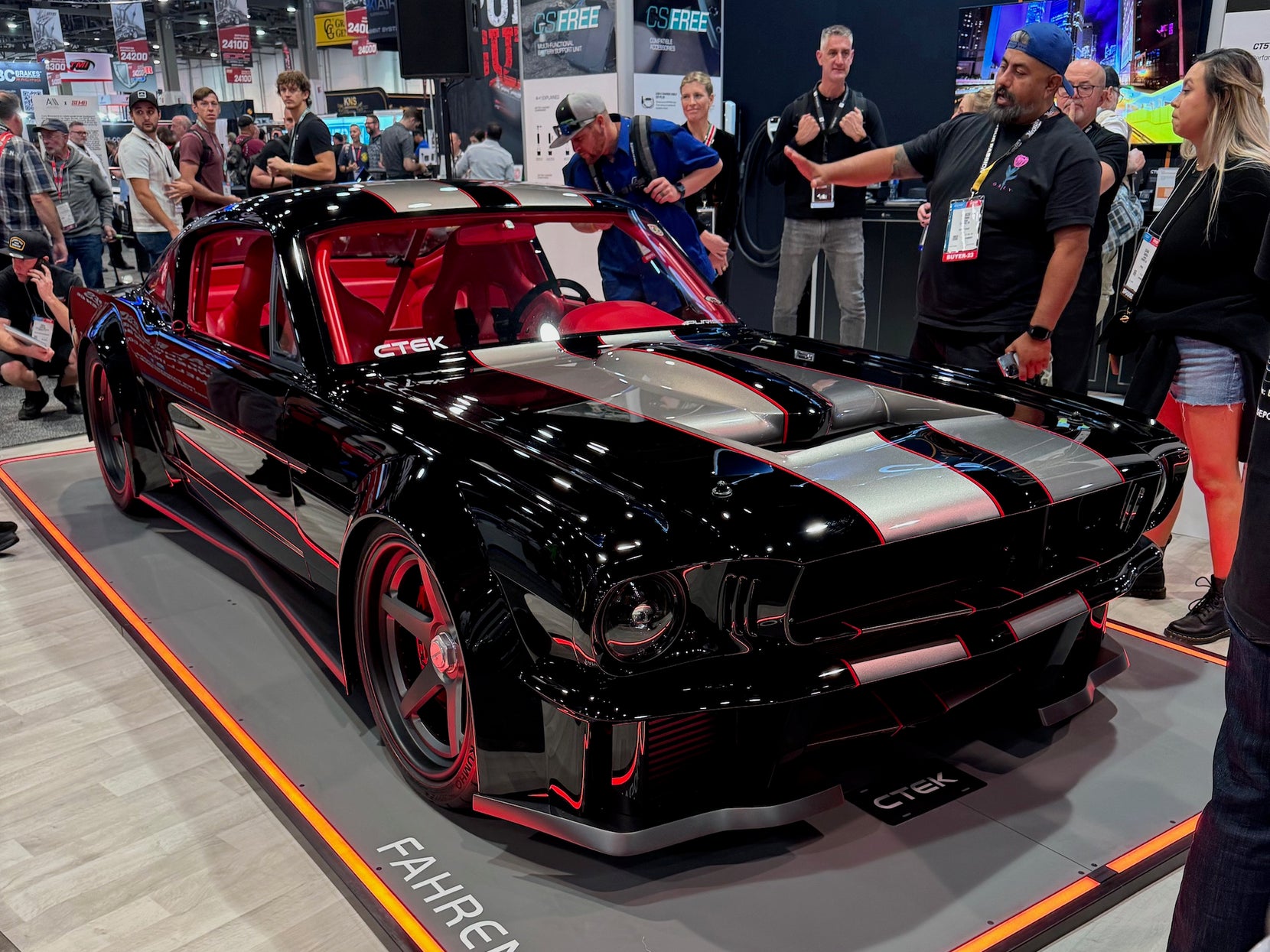 Chris Marechel's Vicious Mustang 2.0 on Center-Locking Forgeline Forged Three Piece CF3C Wheels