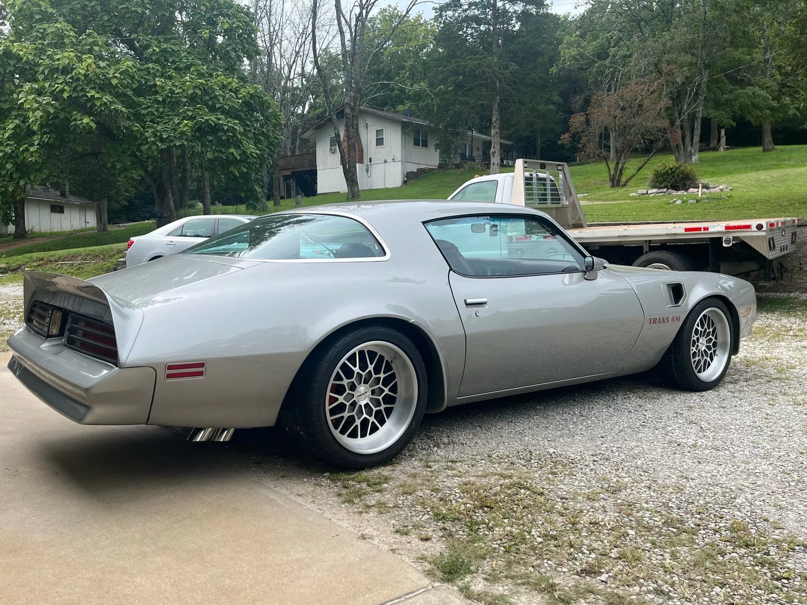 Donnie Karg's Silver 1978 Pontiac Trans Am on Forgeline Forged Three Piece TA3 Wheels