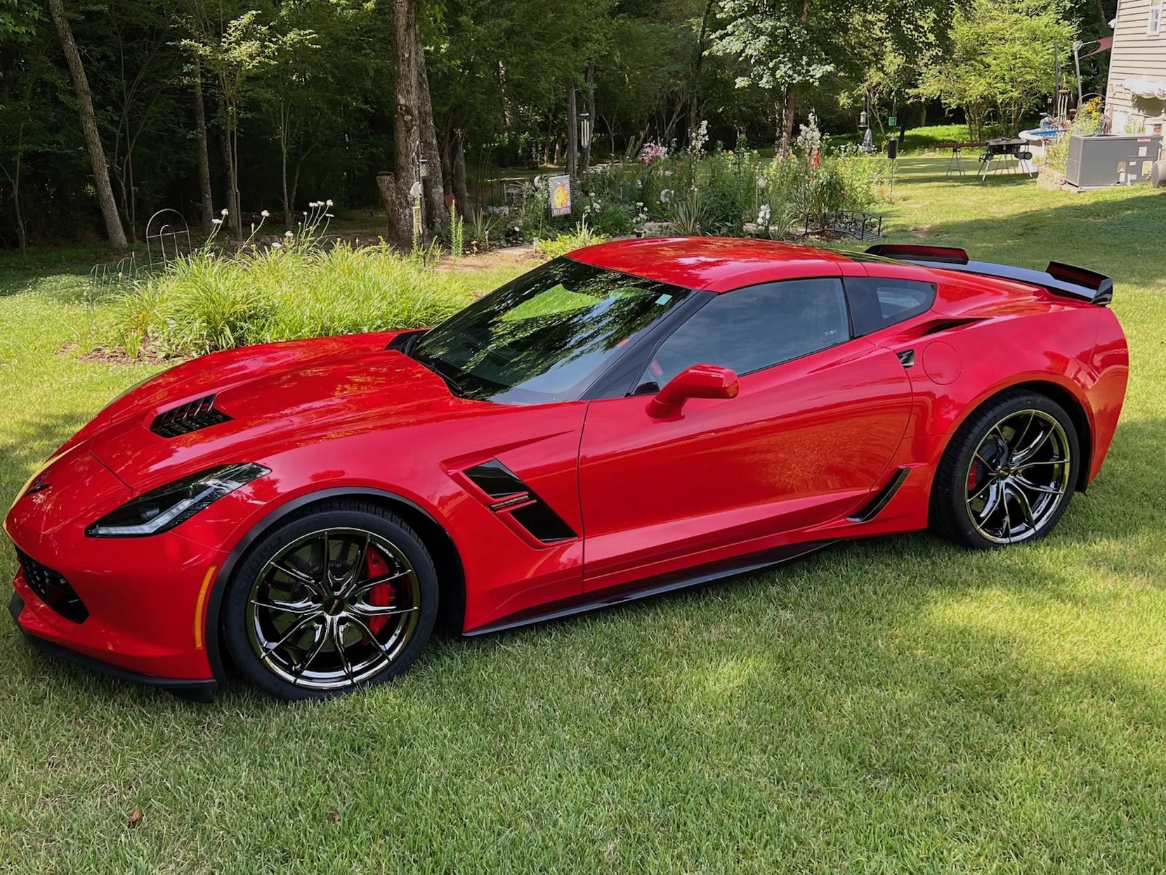 Carl Demarais's C7 Corvette Grand Sport on Forgeline Flow Formed F01 Wheels