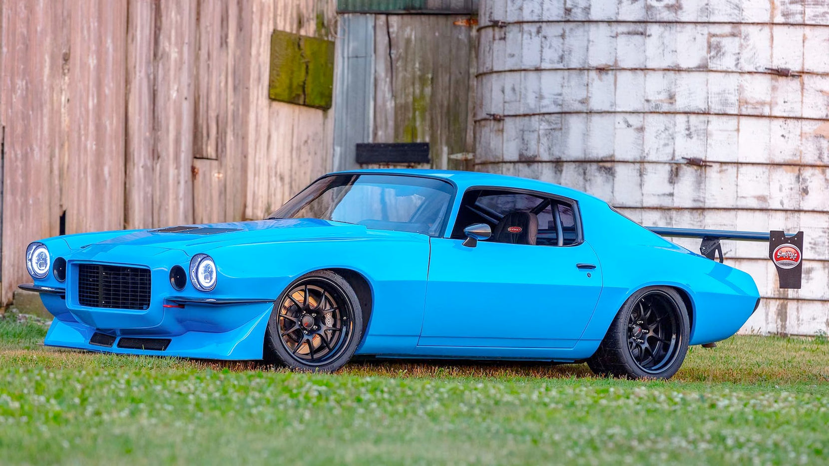 Smitty’s “Angry Smurf” Pro-Touring 1970 Chevrolet Camaro on Forgeline Forged Three Piece GA3R Wheels
