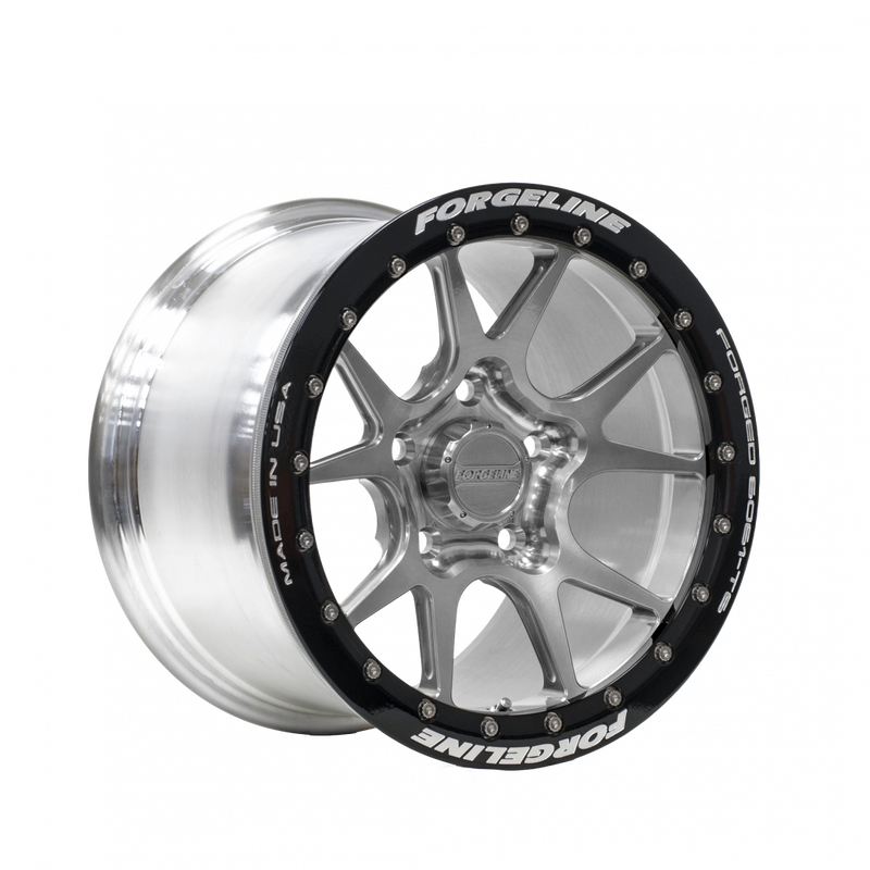 GS1R Beadlock Finished in Matte Black with Transparent Red Ring
