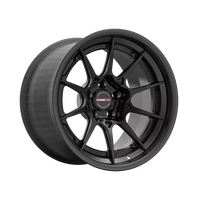 LCF205 17x11 Rear Finished in Satin Black With Optional Carbon Fiber Center Cap thumbnail