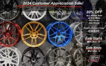 The 2024 Forgeline Customer Appreciation Sale!