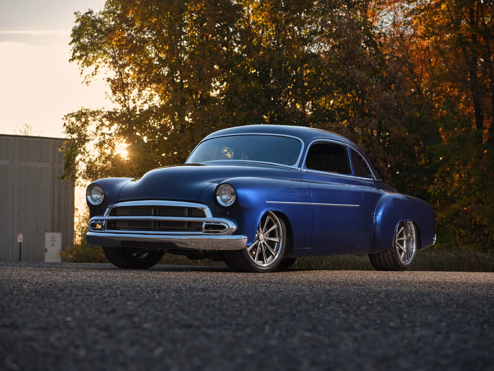 Vescio's Customs 1952 Chevy on Forgeline Forged Three Piece Dropkick Wheels