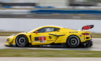 Pratt Miller Motorsports Corvette Z06 GT3.R Displays 2024 Race Livery at Sebring Test - Image 3