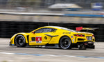 Pratt Miller Motorsports Corvette Z06 GT3.R Displays 2024 Race Livery at Sebring Test - Image 6