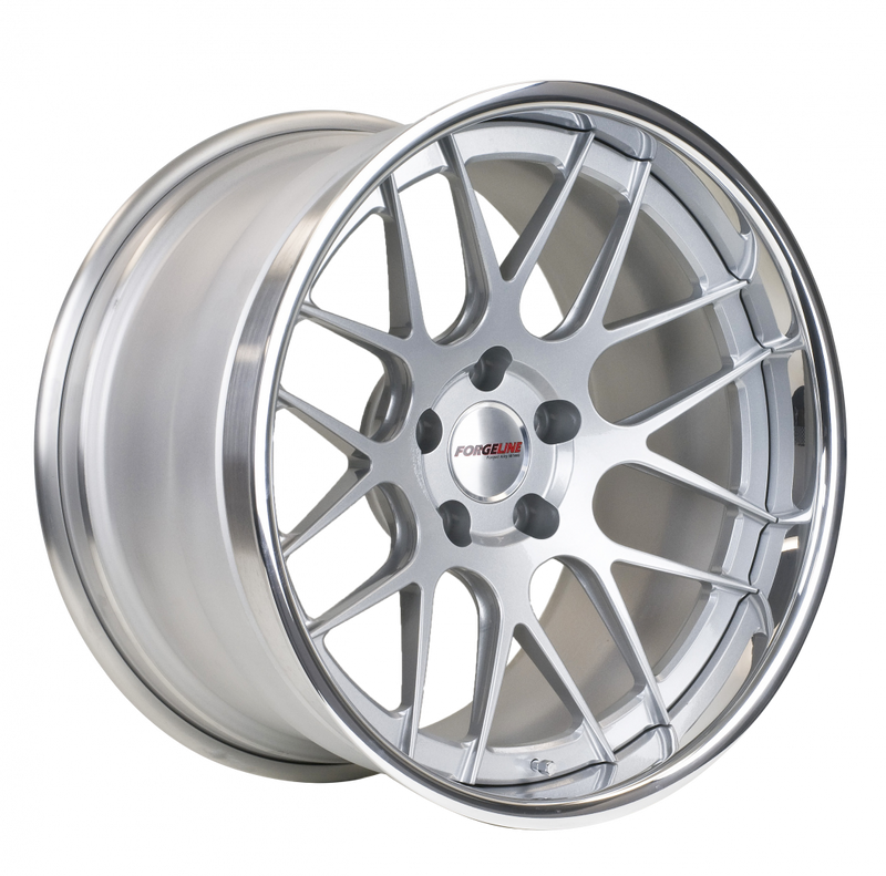 DE3C finished with Silver center and Polished outer