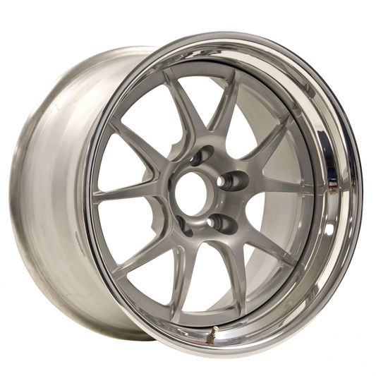 GA3R finished with Hyper Sliver center and Polished outer