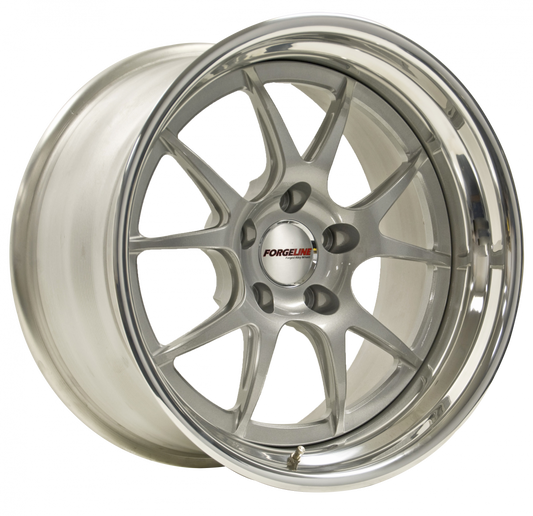 GA3 finished with Hyper Silver center and Polished outer with Exposed Hardware option