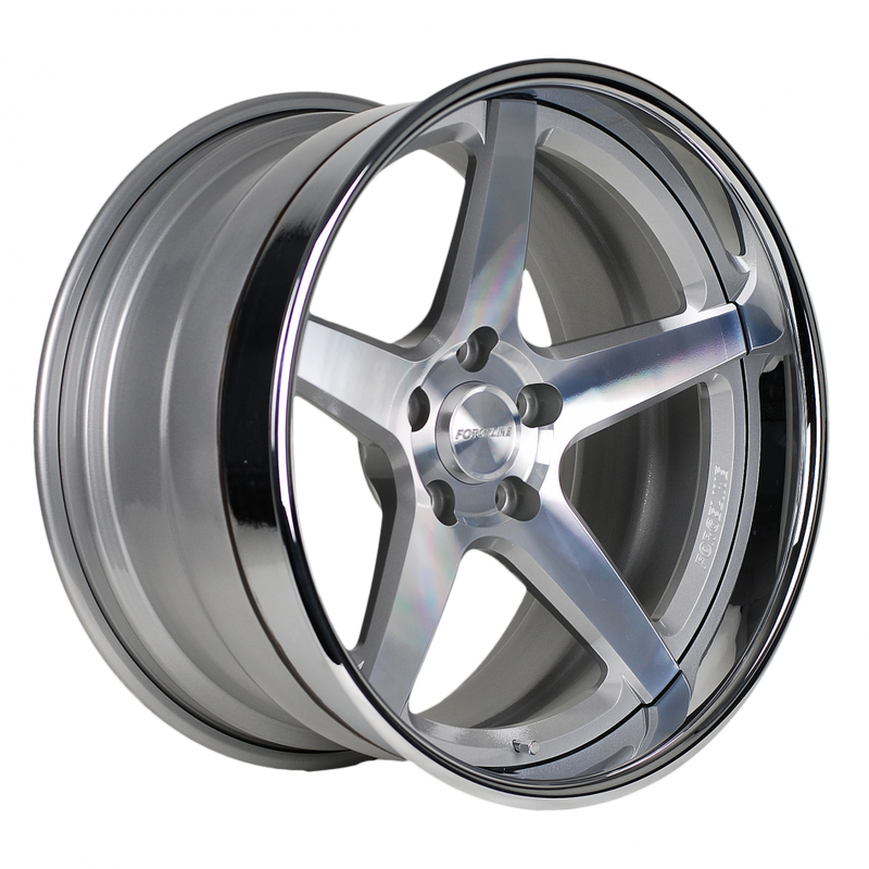 CF3C finished with Titanium center and Gloss Black outer