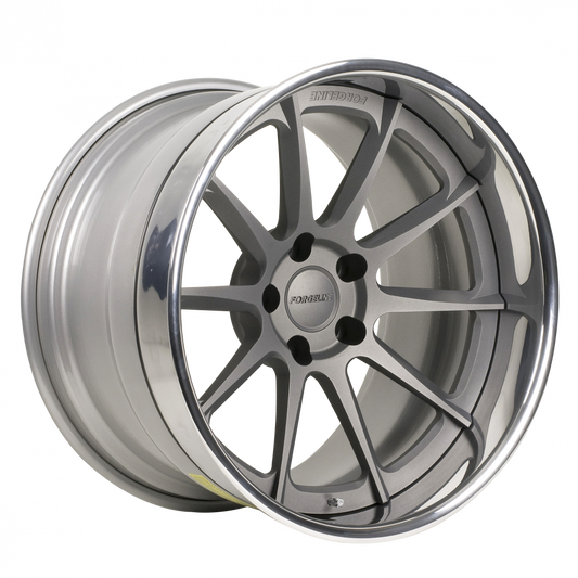 RB3C finished with Titanium center and Polished outer