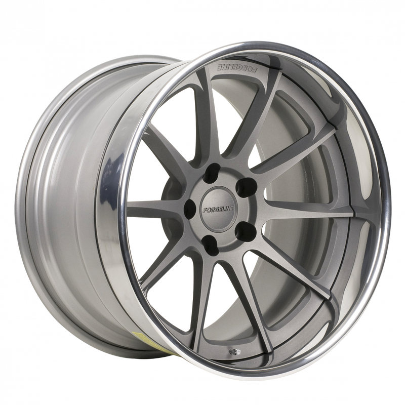 RB3C Finished with Medium Anodized Bronze Center, Polished Outer, and Optional Exposed Hardware