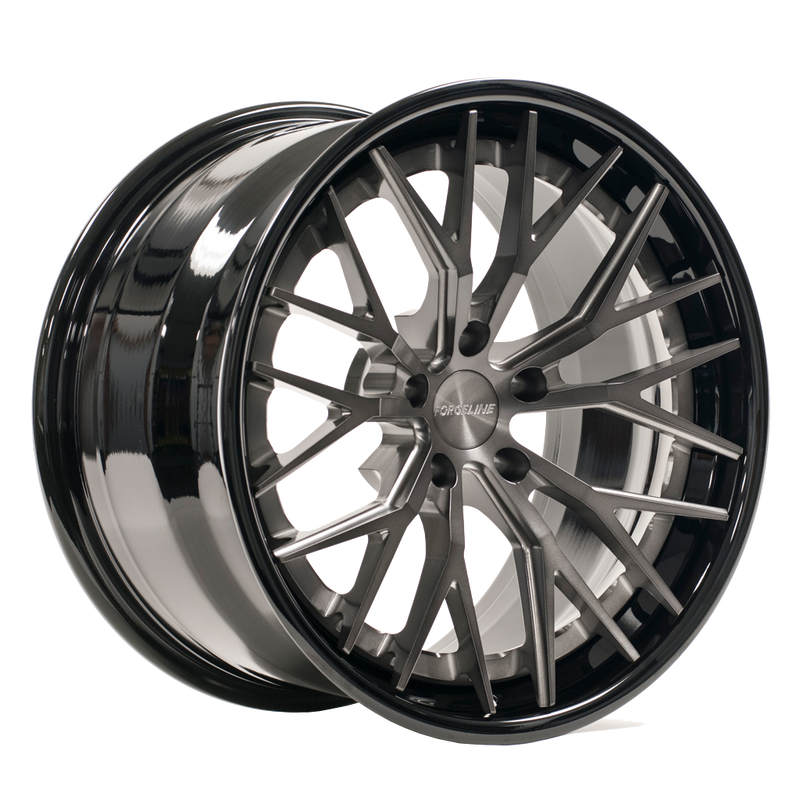 AL303 finished with Matte Bronze center and 1.5" Brushed Outer