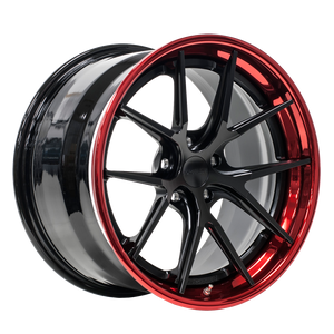AL301 finished with Satin Black center and Transparent Red outer thumbnail