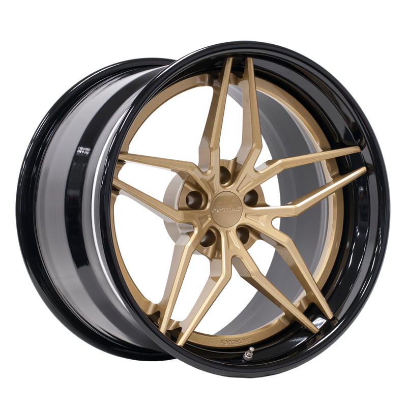 AL304 finished with Pearl Gray Center and Transparent Gold Outer