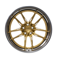 AL307 Finished with Satin Race Gold Center and Polished Outer thumbnail