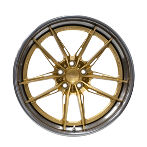 AL307 Finished with Satin Race Gold Center and Polished Outer thumbnail
