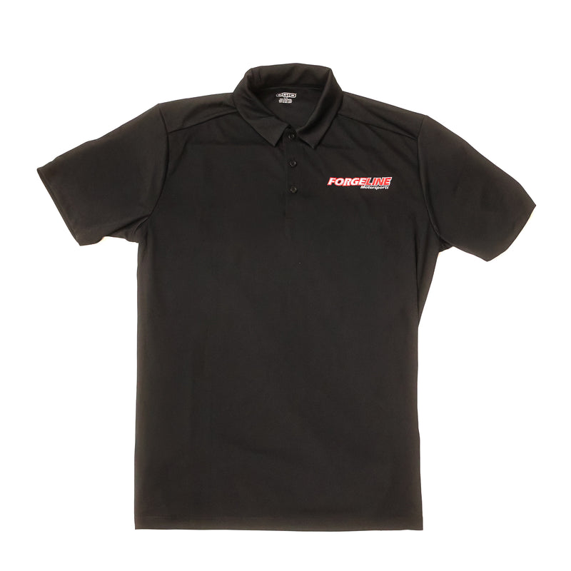 Black Dry Fit Forgeline Polo