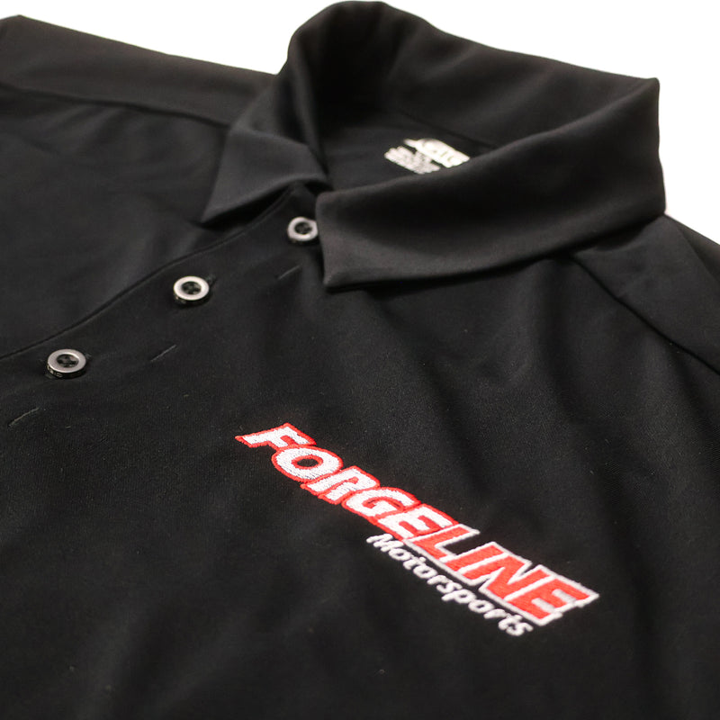 Black Dry Fit Forgeline Polo