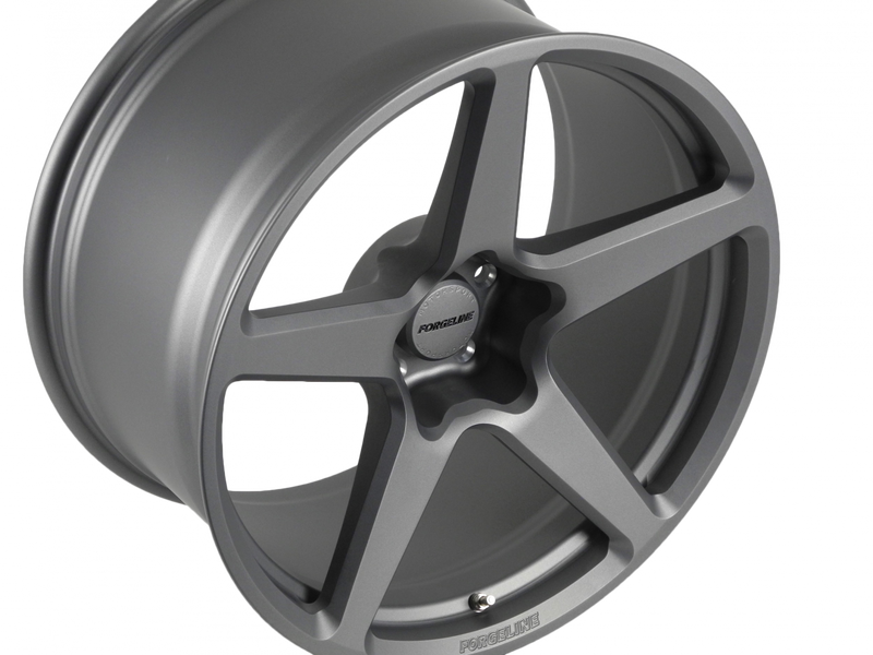 CF1 Open Lug finished in Titanium, from above