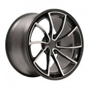 Carbon+Forged Carbon Fiber Barrel Can Be Finished in Either Matte or High-Gloss Natural Carbon Weave thumbnail