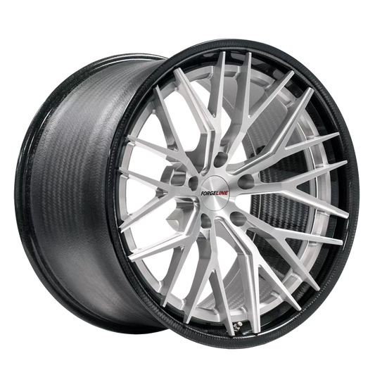 CF203 Brushed W/ High Gloss Clear