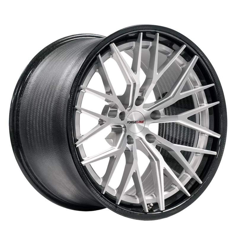 CF203 Brushed W/ High Gloss Clear