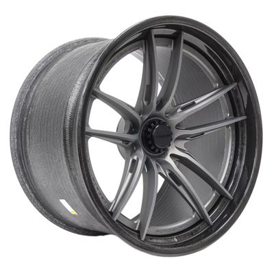 CF207 FINISHED IN TITANIUM WITH CENTER-LOCK CONVERSION