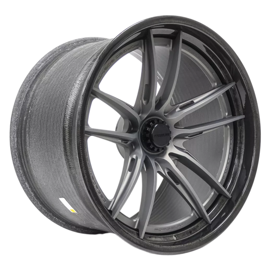 CF207 FINISHED IN TITANIUM WITH CENTER-LOCK CONVERSION