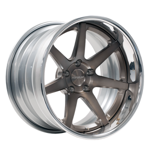 CV3C Finished with Brushed Bronze Center and Polished Outer thumbnail