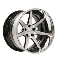 CV3C Finished with Gloss Black/HTM Center, Gloss Black Inner, and Polished Outer thumbnail