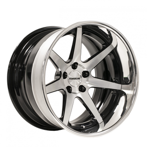 CV3C Finished with Gloss Black/HTM Center, Gloss Black Inner, and Polished Outer thumbnail