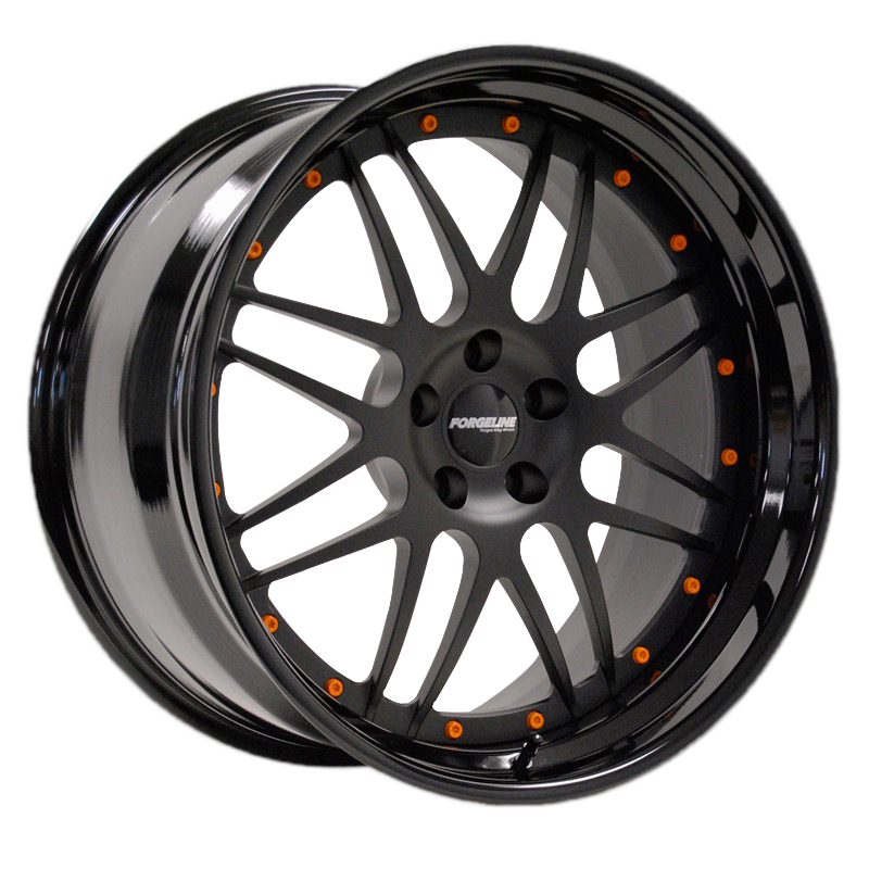 DE3S Finished with Frosted Center and Gloss Black Outer & Inner