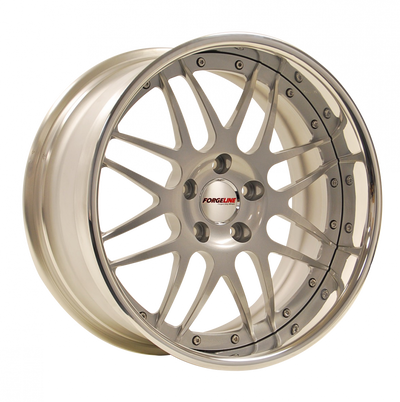 DE3P finished with Gunmetal center and Brushed outer