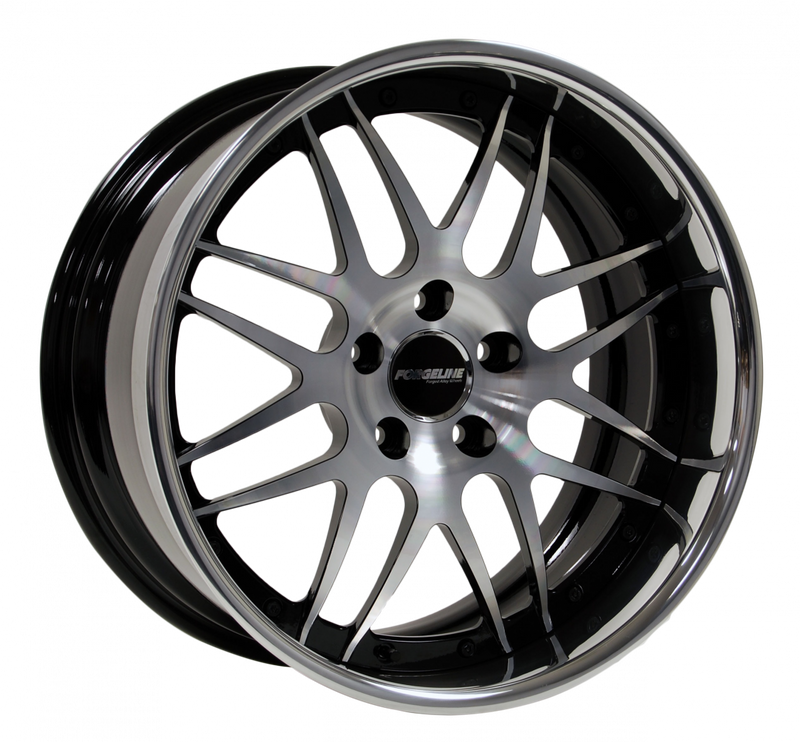DE3P finished with Matte Black center and Gloss Black outer