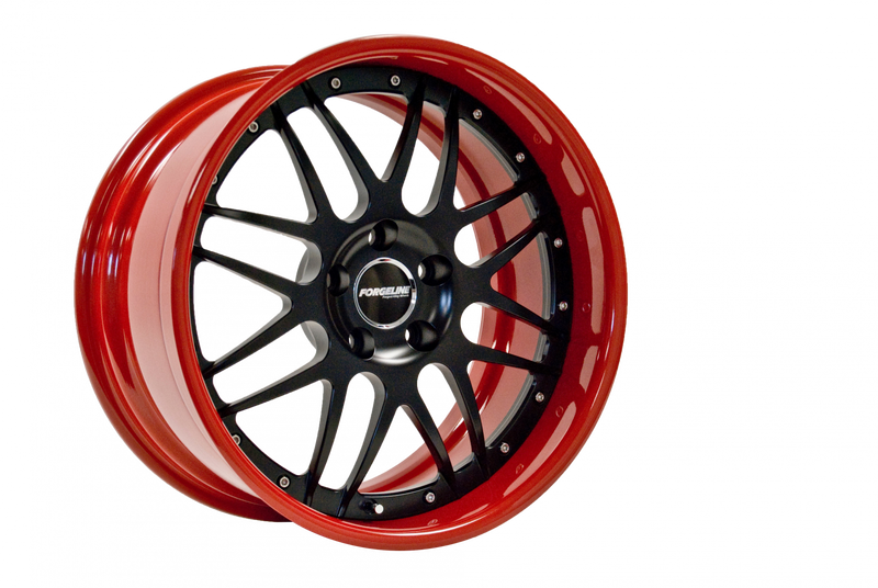 DE3P finished with Satin Black center and Polished outer