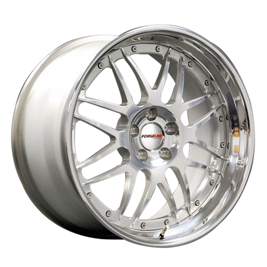 DE3S Finished with Satin Black Center and Gloss Black Outer &amp; Inner