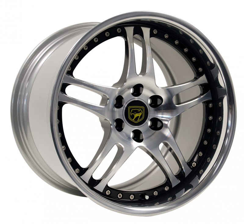 DS3P finished with Transparent Red center and Black Pearl outer