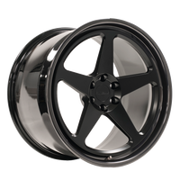 FF3C finished with Satin Black center and Gloss Black Step-Lip outer thumbnail