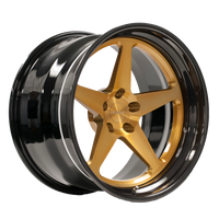 FF3C finished with Tinted Gold center and Black Pearl Step Lip outer thumbnail