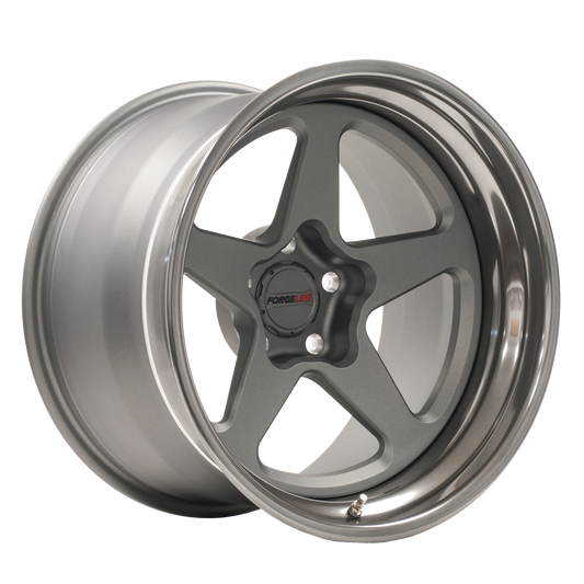 FF3-Open Lug Finished in Titanium with Polished Transparent Smoke Outer