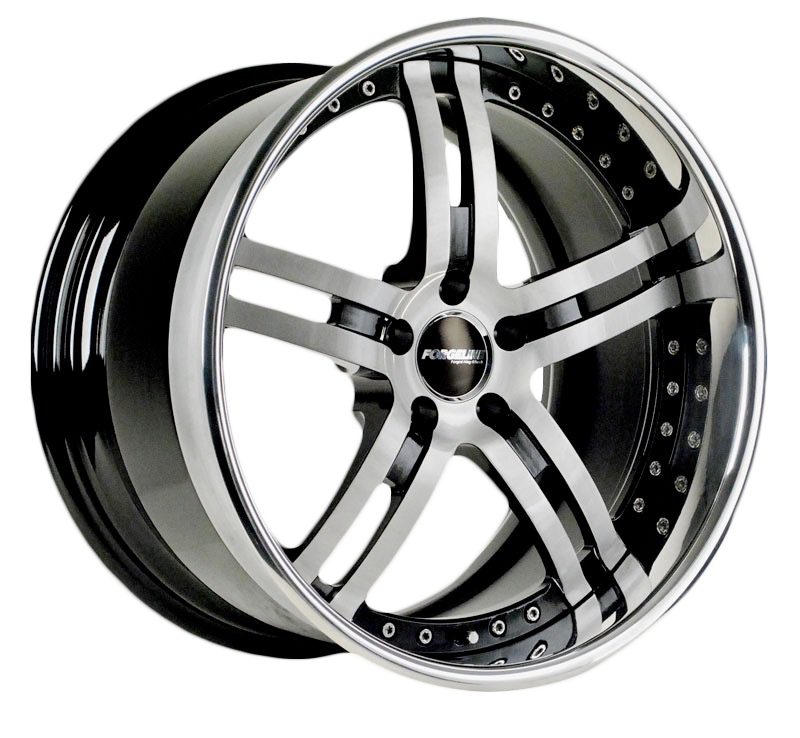 FS3P finished with Gloss Black/HTM center and Gloss Black outer