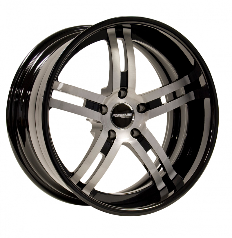 FS3P finished with Gloss Black/HTM center and Polished outer
