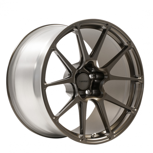 GA1R Open Lug Cap finished in Satin Bronze